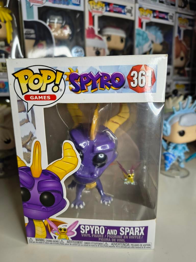 Funko Pop! Games: Spyro the Dragon #361 Spyro & Sparx, Ophalen of Verzenden, Nieuw