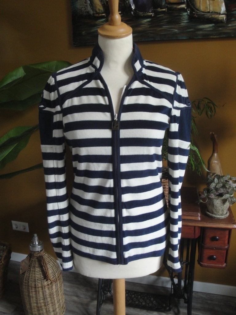 Blauw/wit vestje GSUS maat M, Maat 38/40 (M), Blauw, Ophalen of Verzenden, GSUS