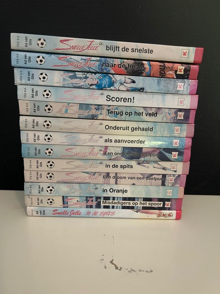 Snelle Jelle boeken, Ophalen, Gelezen, Ad van Gils