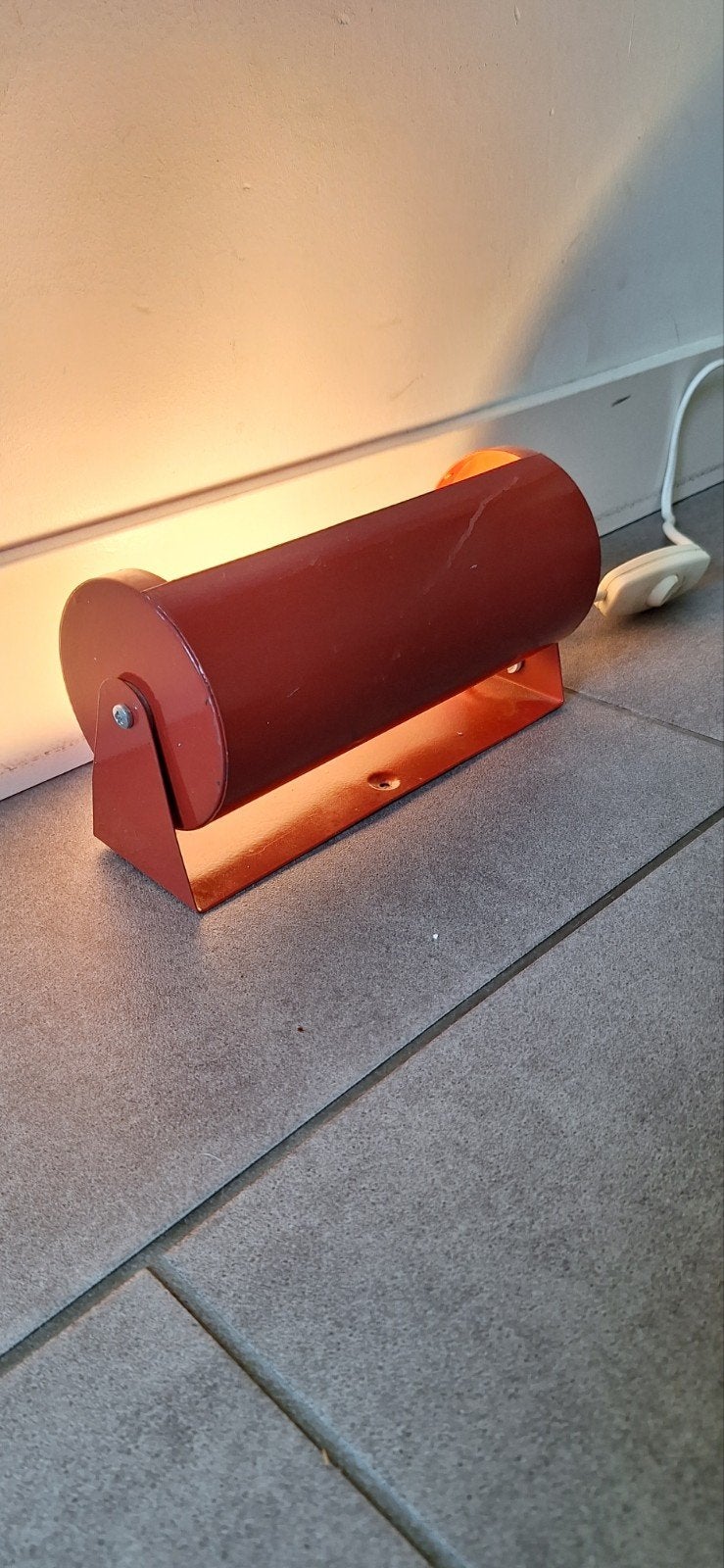 Vintage IKEA Lod type V413 wandlamp - Rood, Antiek en Kunst, Ophalen of Verzenden