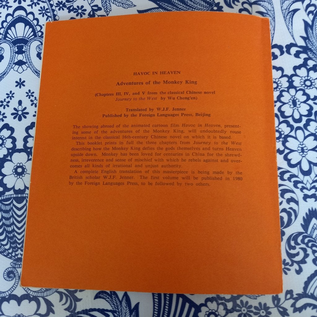 Havoc in Heaven - Pocketuitvoering 1979 (1e editie), Ophalen of Verzenden, Gelezen, W.J.F. Jenner (vertaler)
