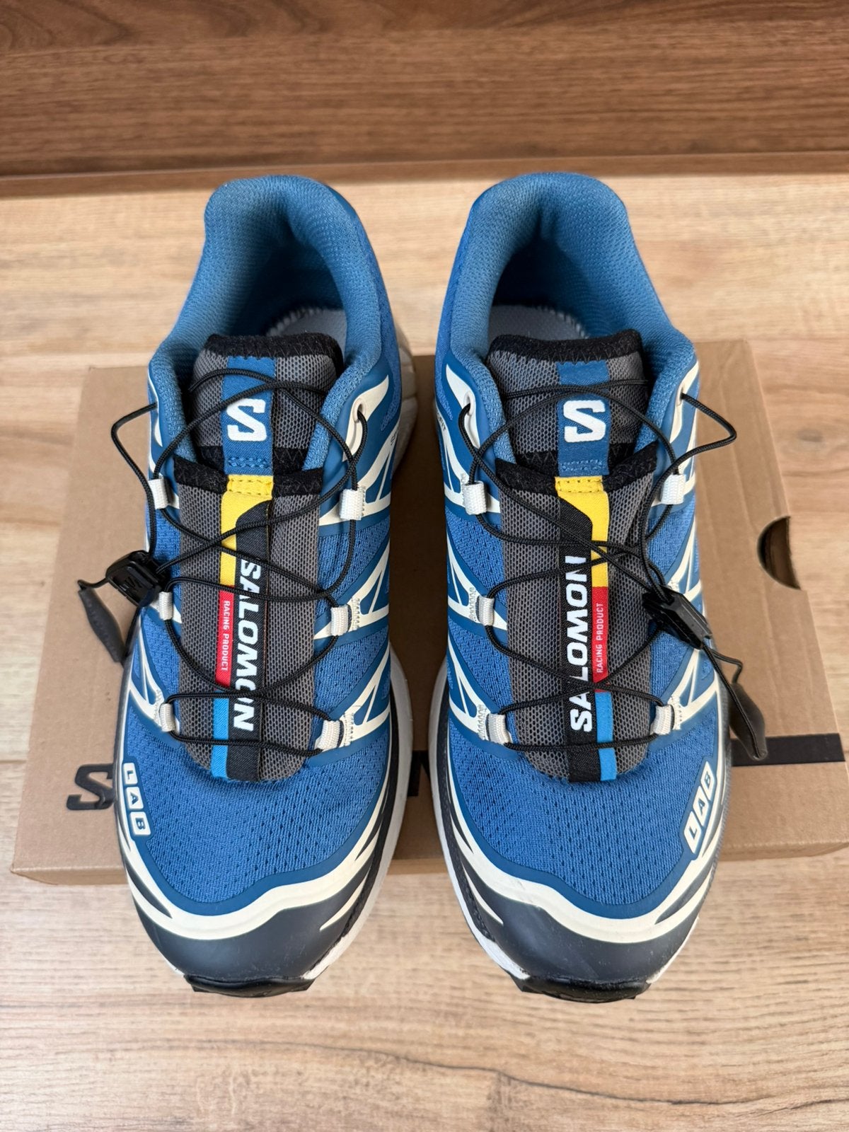 Salomon XT-6 - mt 38, Blauw, Ophalen of Verzenden, Sneakers of Gympen, Zo goed als nieuw