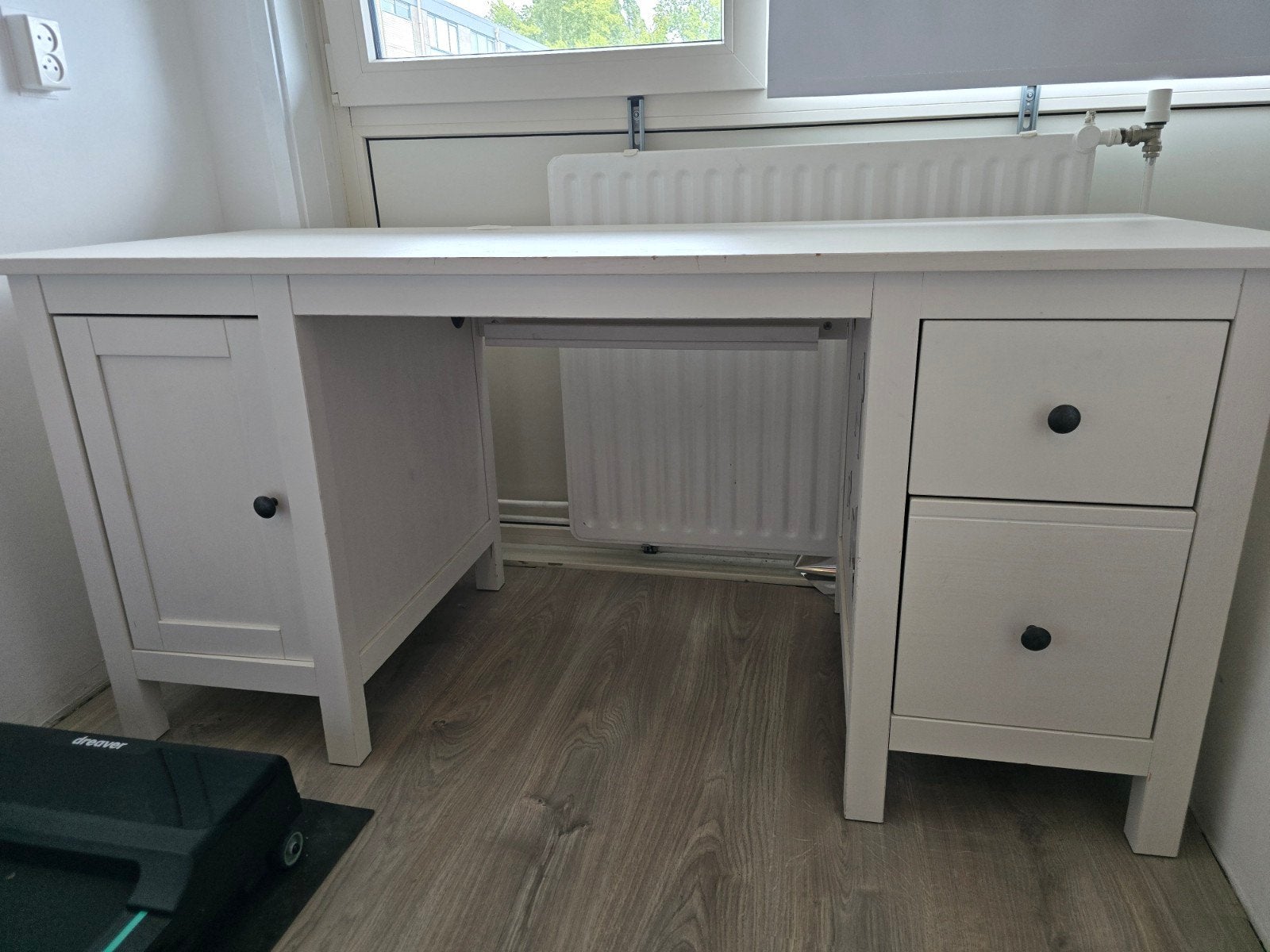 Wit Ikea Hemnes bureau, Ophalen, Gebruikt