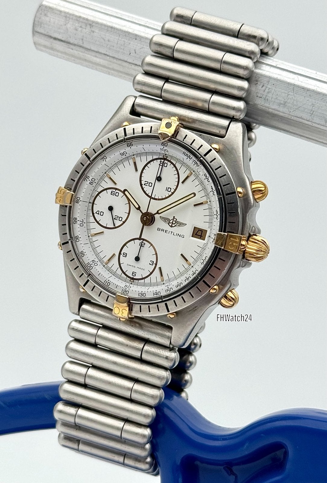 Breitling Chronomat 81950 Rouleaux. | Only watch., Staal, Gebruikt, Staal, Breitling