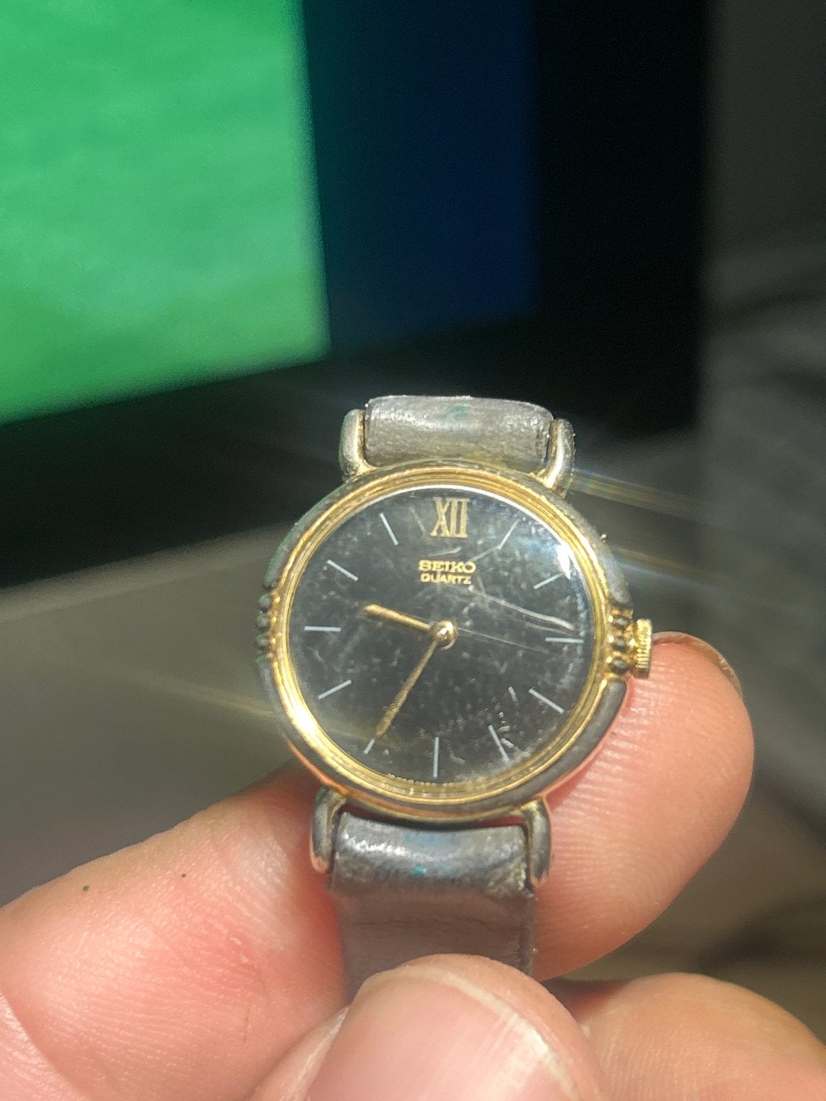 Vintage Seiko Dameshorloge - Klassiek en Tijdloos, Sieraden, Tassen en Uiterlijk, Polshorloge, Ophalen of Verzenden, Overige materialen