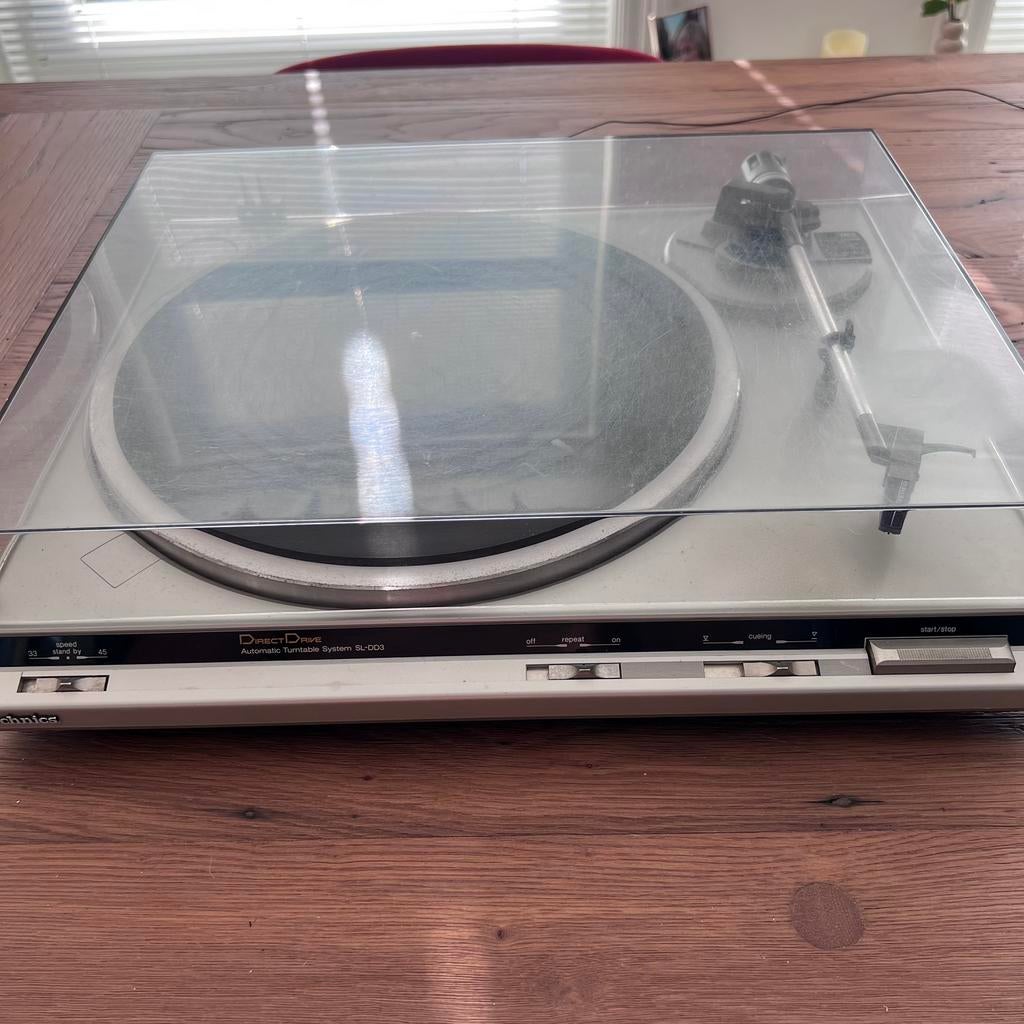 Technics SL-DD3 Direct Drive platenspeler – 1985 – met brom, Ophalen of Verzenden, Gebruikt, Platenspeler, Technics