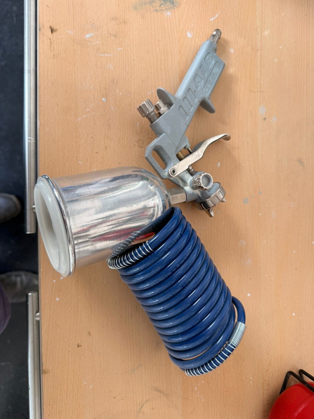 Metabo spuitunit met slang, Doe-het-zelf en Verbouw, Minder dan 25 liter, Ophalen of Verzenden, Zo goed als nieuw, Minder dan 200 liter/min