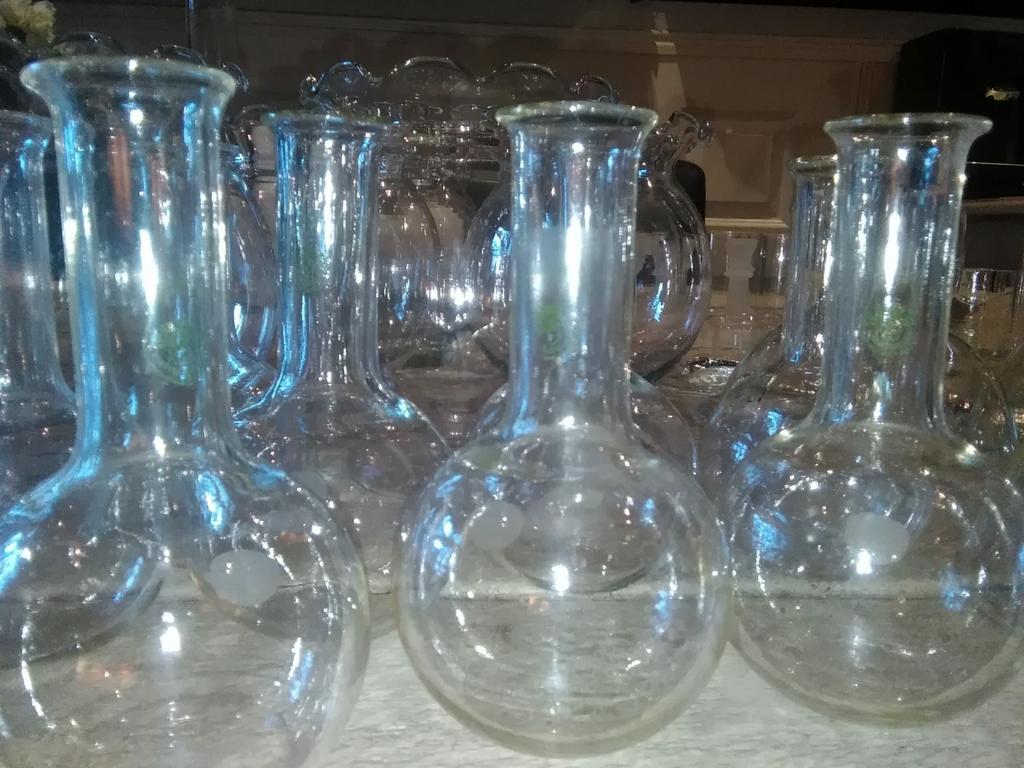 Partij glaswerk., Verzamelen, Glas en Borrelglaasjes, Ophalen