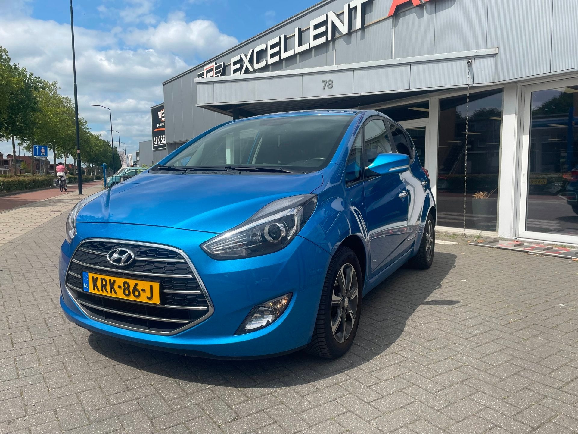Hyundai Ix20 1.6i Go!- Automaat-Navigatie, Auto's, Hyundai, Automaat, Dealer onderhouden, Stof, Gebruikt
