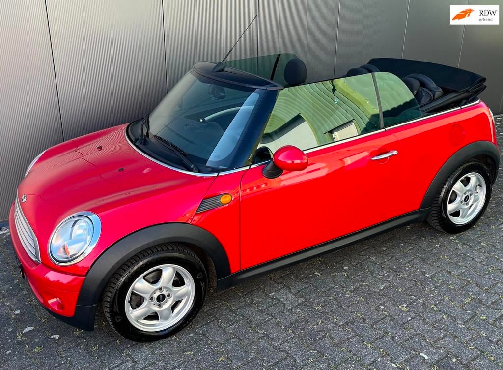 Mini Mini Cabrio 1.6 Cooper 1e eig. 95.869km, Auto's, Stoelverwarming, Gebruikt, 4 cilinders, Cabriolet