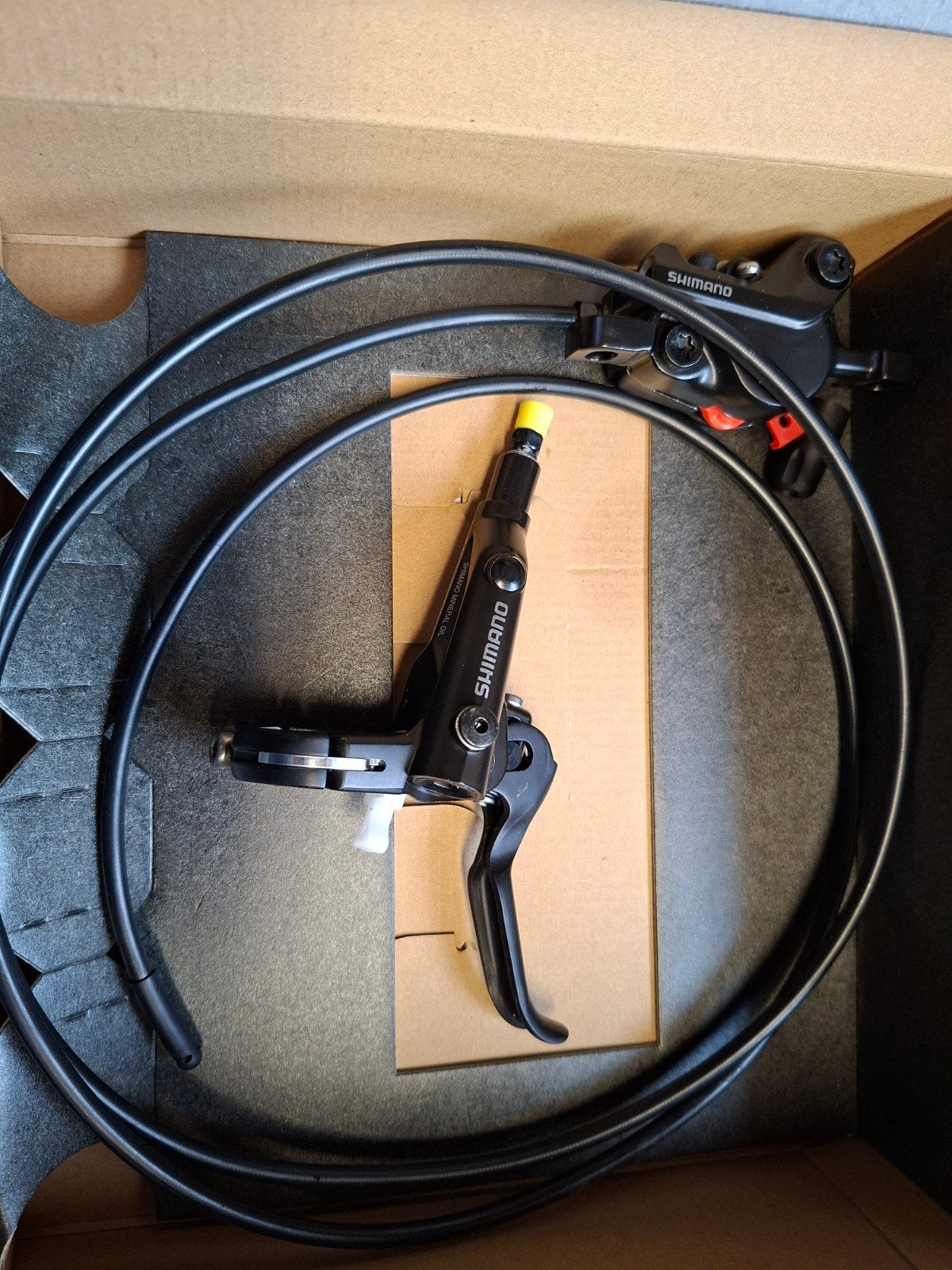 Shimano BL-MT501 Hydraulische Schijfremset (Nieuw), Remmen, Ophalen of Verzenden, Aluminium, Shimano