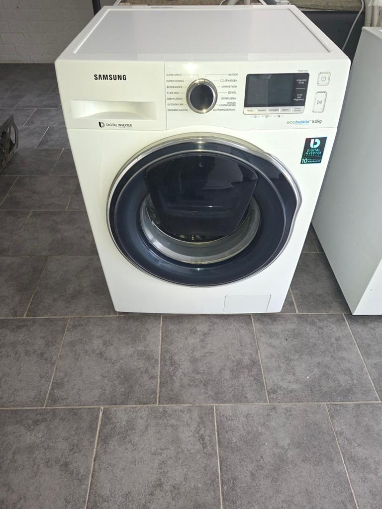 Samsung wasmachine (8kg), Witgoed en Apparatuur, Ophalen, 1200 tot 1600 toeren, Gebruikt, 8 tot 10 kg