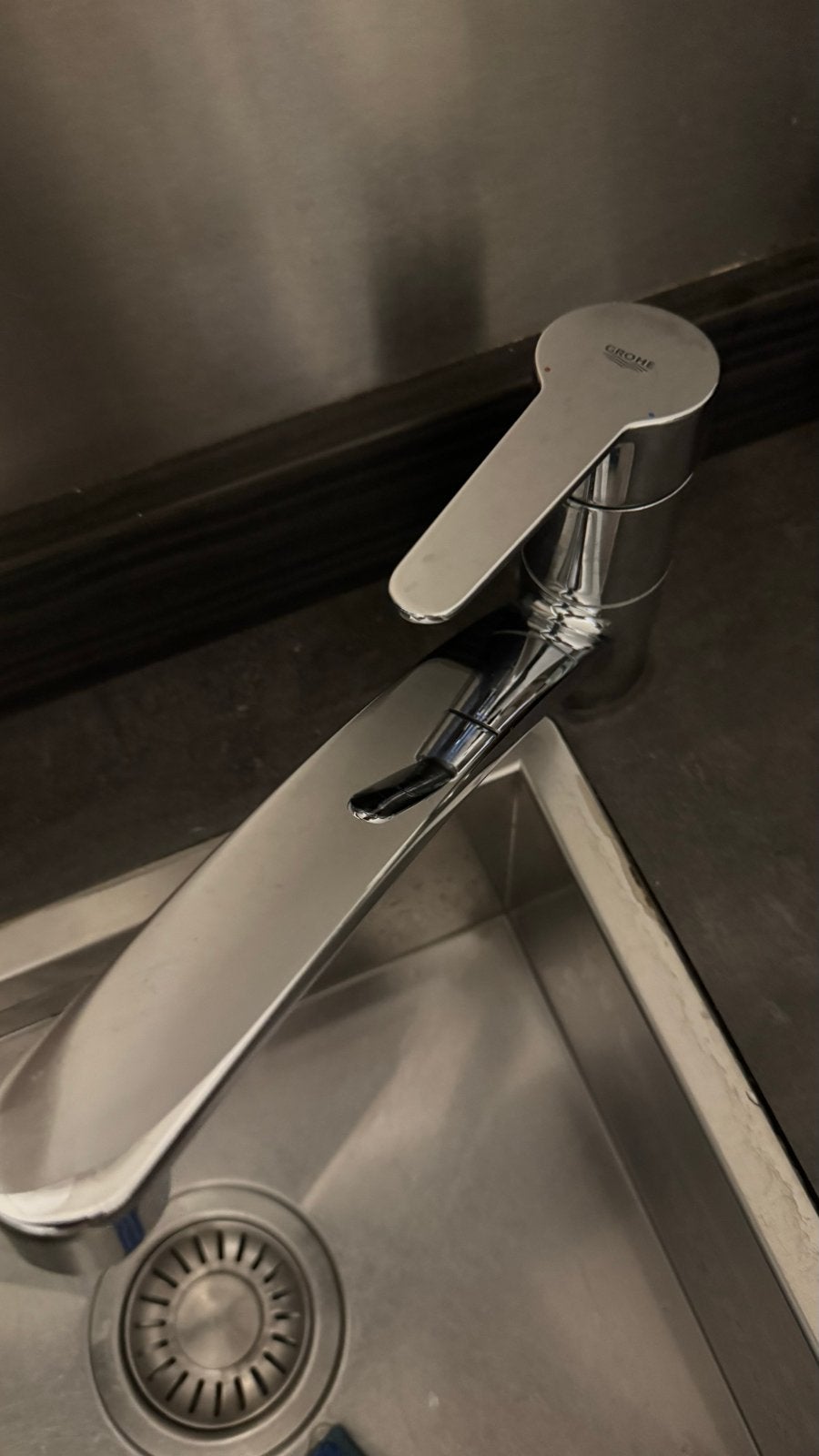 Grohe kraan 25x15cm - Zo goed als nieuw, Ophalen, Zo goed als nieuw, Chroom, Kraan