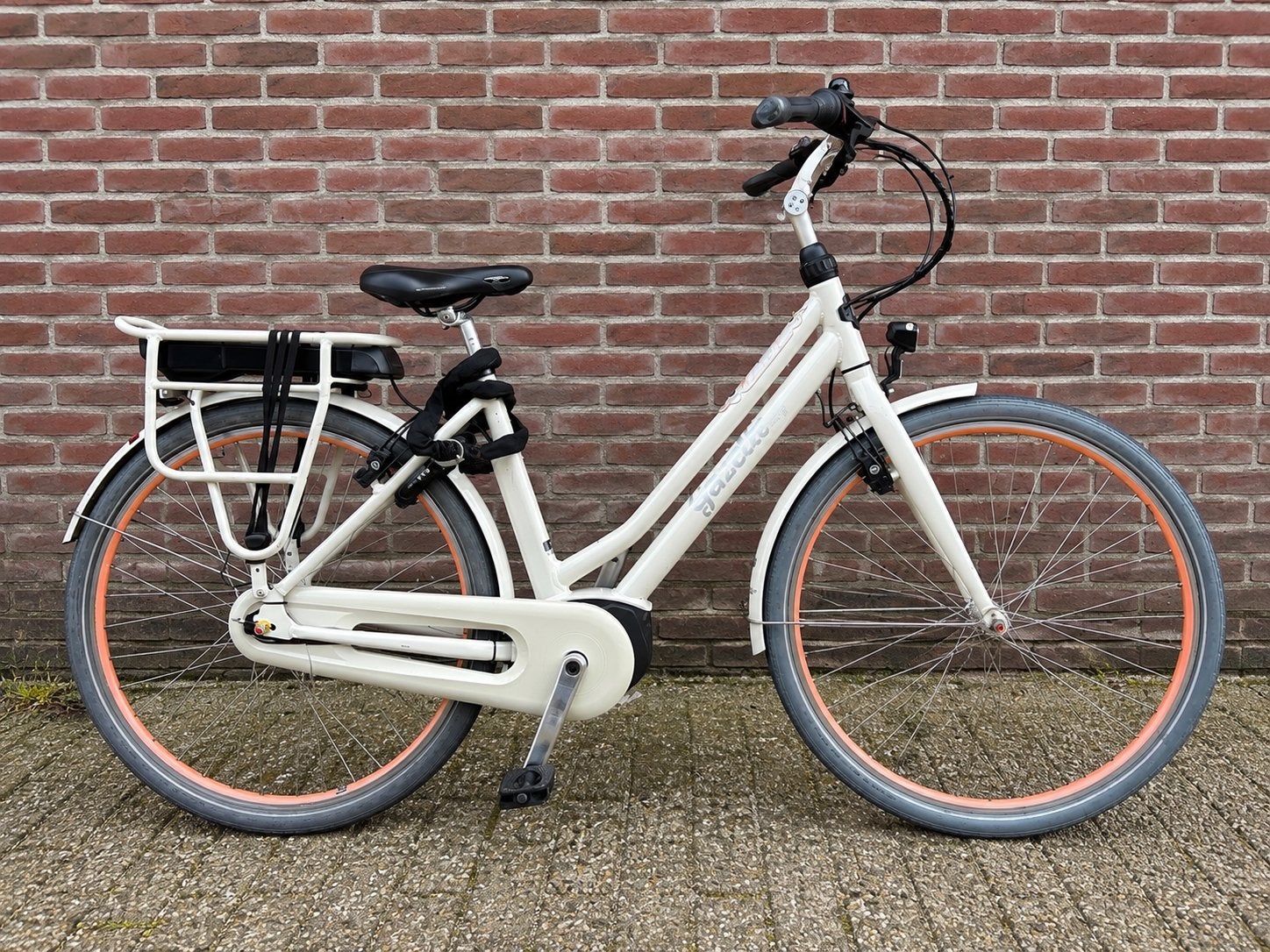 Gazelle Miss Grace C7 HMB Creme e-bike, 47 tot 50 cm, Versnellingen, Ophalen of Verzenden, Zo goed als nieuw
