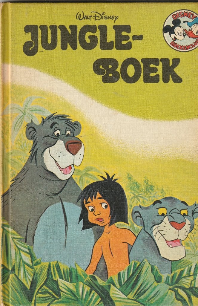 Jungle boek walt disney jaren 70 boekje, Ophalen of Verzenden, Gelezen, Fictie algemeen