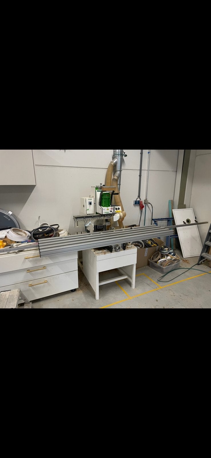 Complete grass flexipress beslagfrees machine, Ophalen
