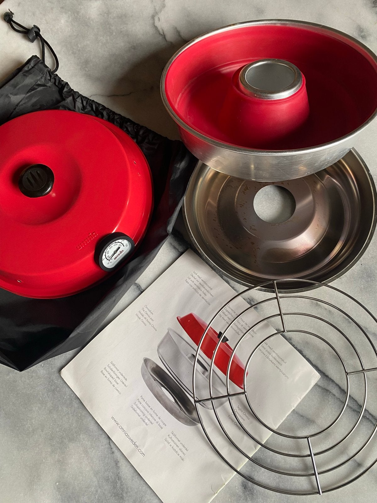 Omnia Camping Oven - Compacte en veelzijdige reisoven, Ophalen of Verzenden, Zo goed als nieuw