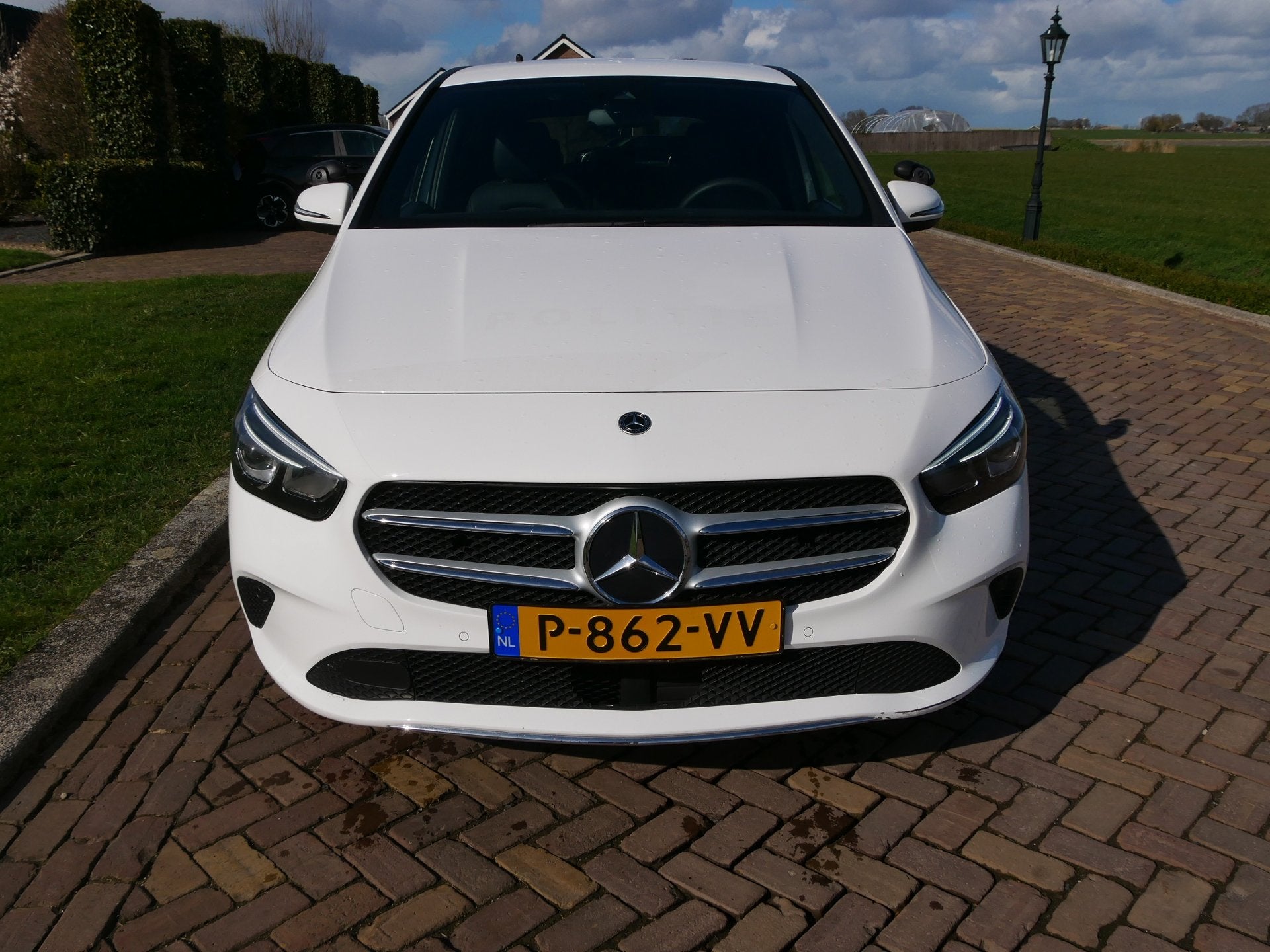 Mercedes-Benz B-klasse 200d AUT AC CAMERA 2022 * EX POLICE M, Stof, Gebruikt, 4 cilinders, 150 pk
