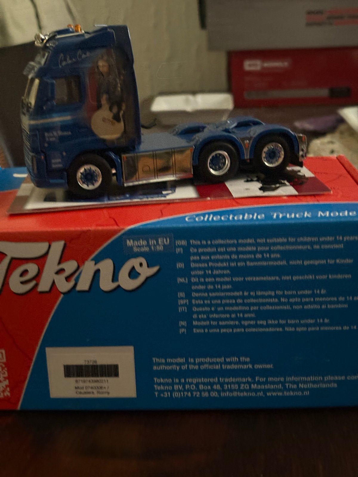 Tekno Collectable Truck Model - Schaal 1:50, Overige merken, 1:32 tot 1:50, Nieuw, Ophalen of Verzenden