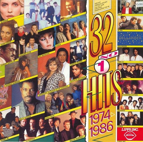 lp,Various – 32 No. 1 Hits 1974-1986, Ophalen of Verzenden, Gebruikt, 12 inch, Pop