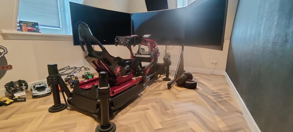 Supercoole Build4Performance Formule Simulator, Ophalen, 1 speler, Virtual Reality, Zo goed als nieuw