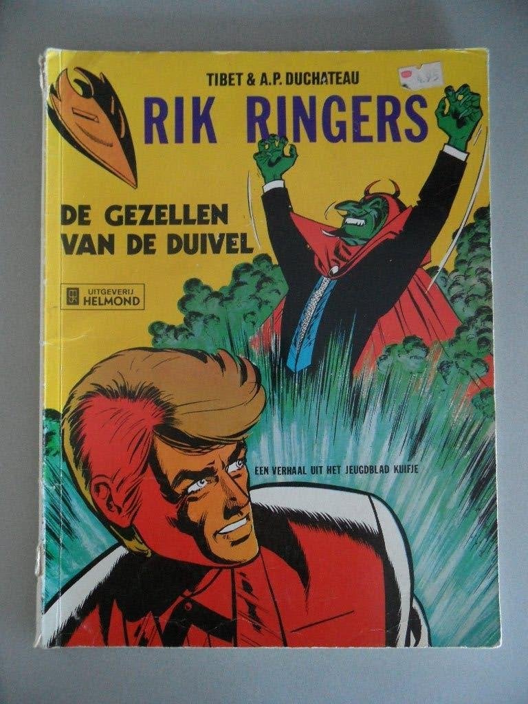 Rik Ringers. De gezellen van de duivel. 1976., Boeken, Eén stripboek, Ophalen of Verzenden, Gelezen