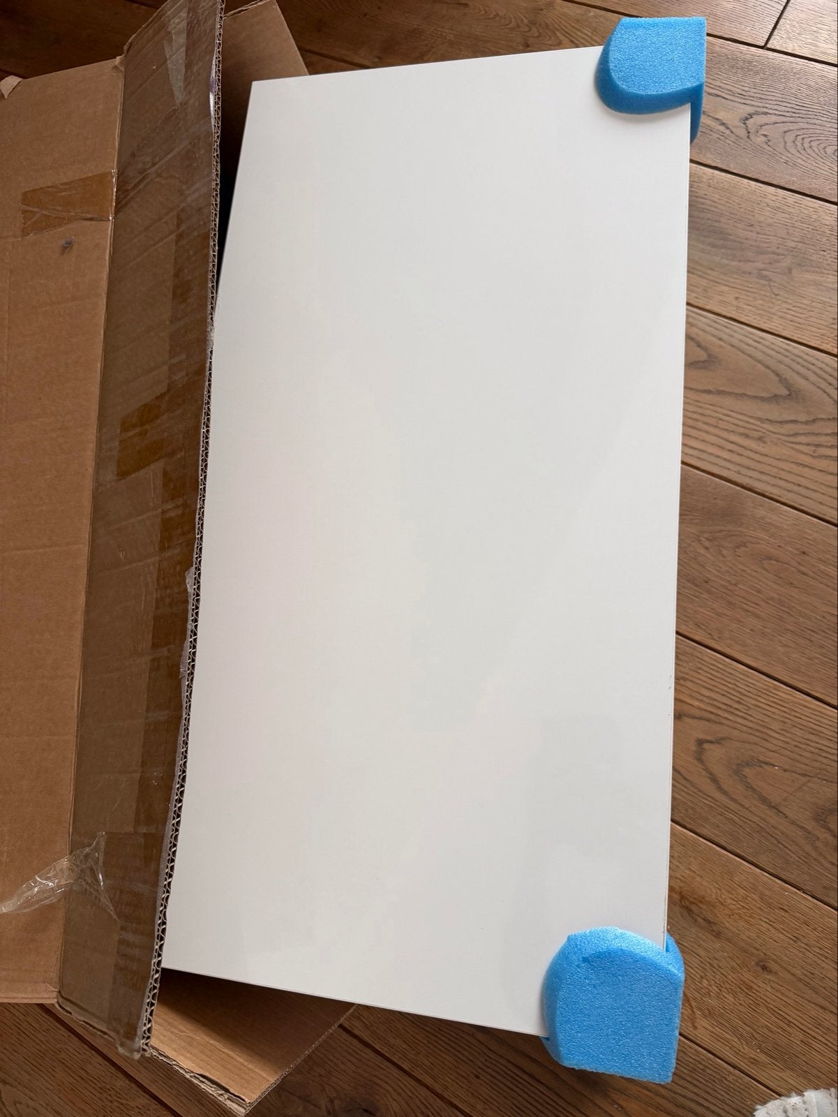 Witte badkamer wandkast met planken - Nieuw in doos 70/36/22, Ophalen, (Half)hoge kast, Nieuw, Minder dan 100 cm