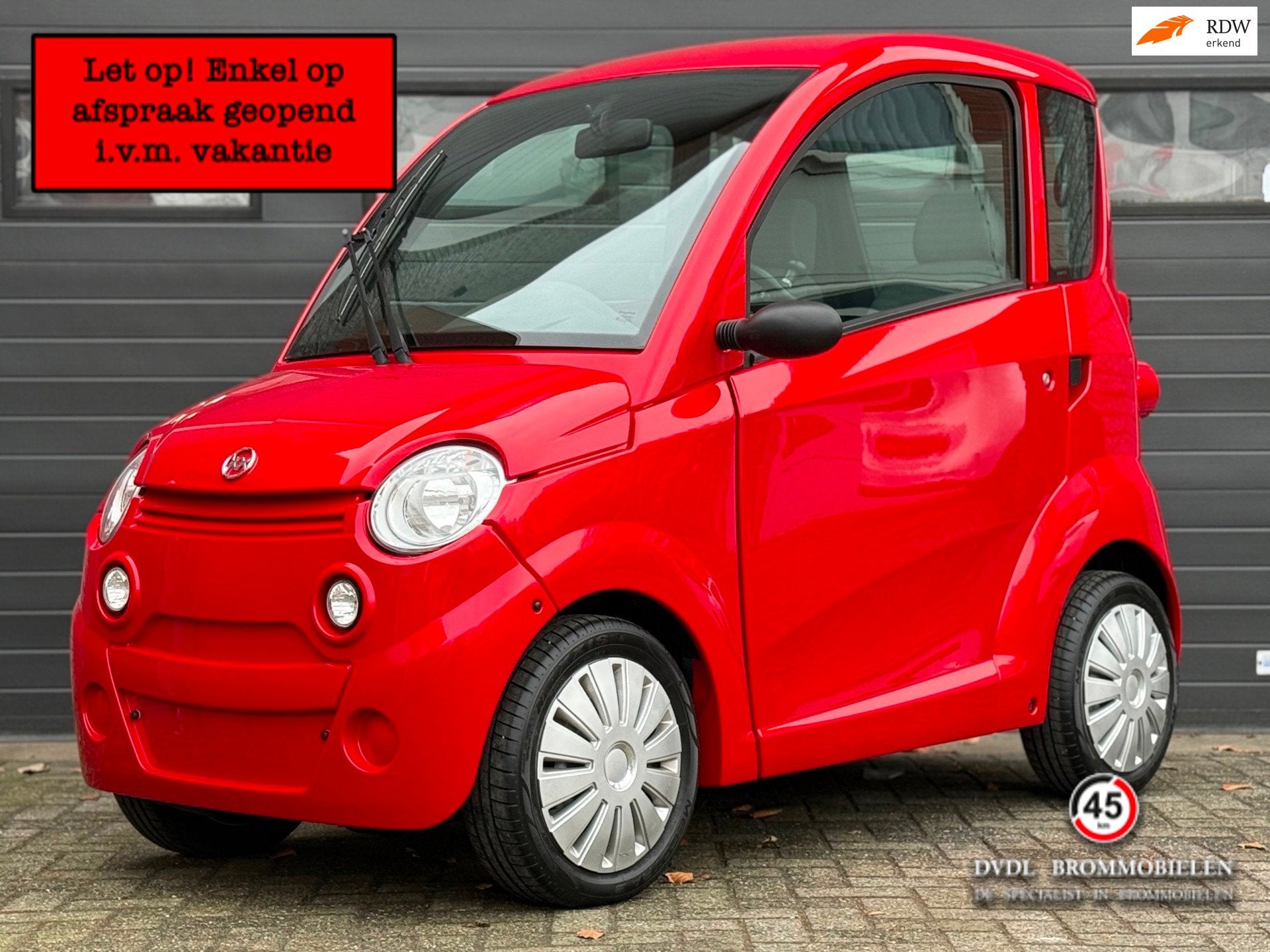 Canta 2 ELEKTRISCH Brommobiel RIJBEWIJSVRIJ 2019 2500km ZGAN, Gebruikt, Veenendaal
0000  Veenendaal, NL, Waaijenberg, Canta