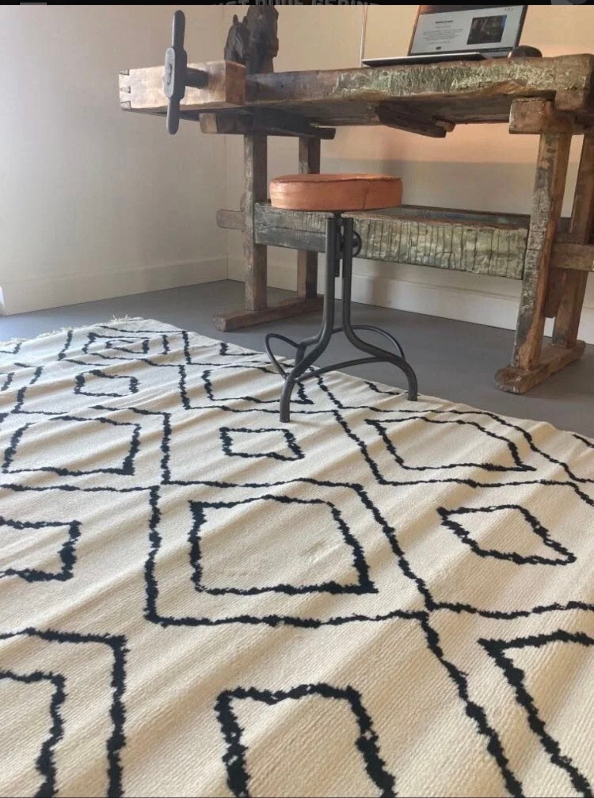 Nieuw Vloerkleed By-Boo Carpet Groove White 160x230 cm, Huis en Inrichting, Ophalen, Wit, 150 tot 200 cm, Rechthoekig