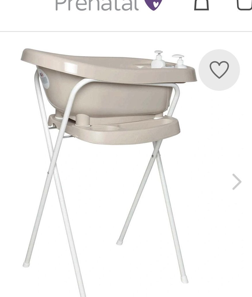 Bebe-Jou Thermobad Taupebrown, Kinderen en Baby's, Badjes en Verzorging, Ophalen, Zo goed als nieuw, Badje, Bébé-jou