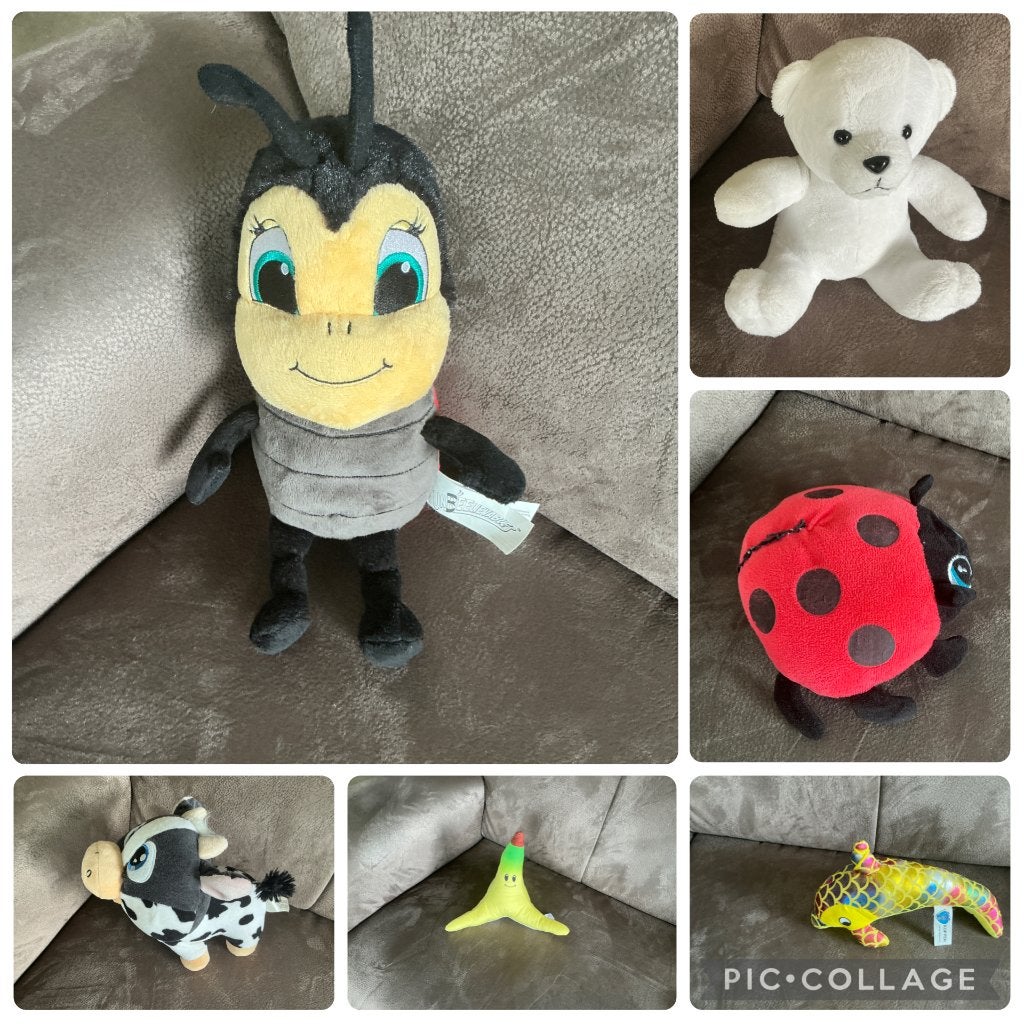 Leuke partij knuffels o.a. Delhaize (UnBEElievables) (KWF), Kinderen en Baby's, Overige merken, Overige typen, Ophalen of Verzenden