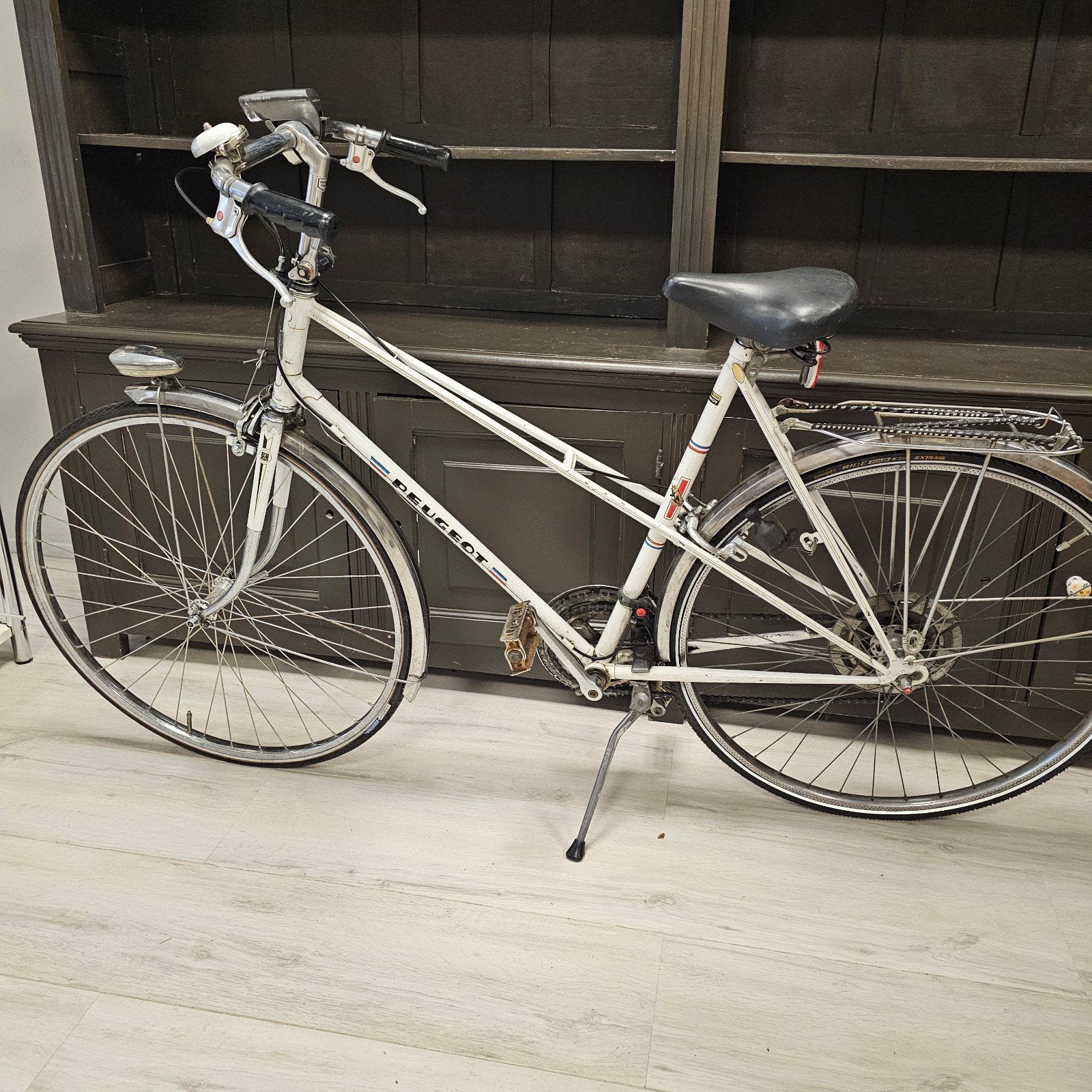 Vintage Peugeot dames toerfiets Mixte, Ophalen, Gebruikt, 10 tot 15 versnellingen, Overige merken