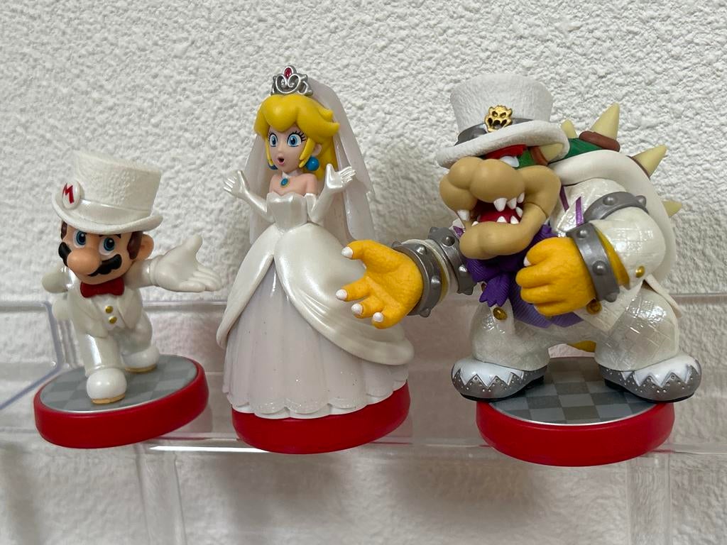 Amiibo Super Mario Odyssey Wedding Set, Spelcomputers en Games, Ophalen of Verzenden, Zo goed als nieuw