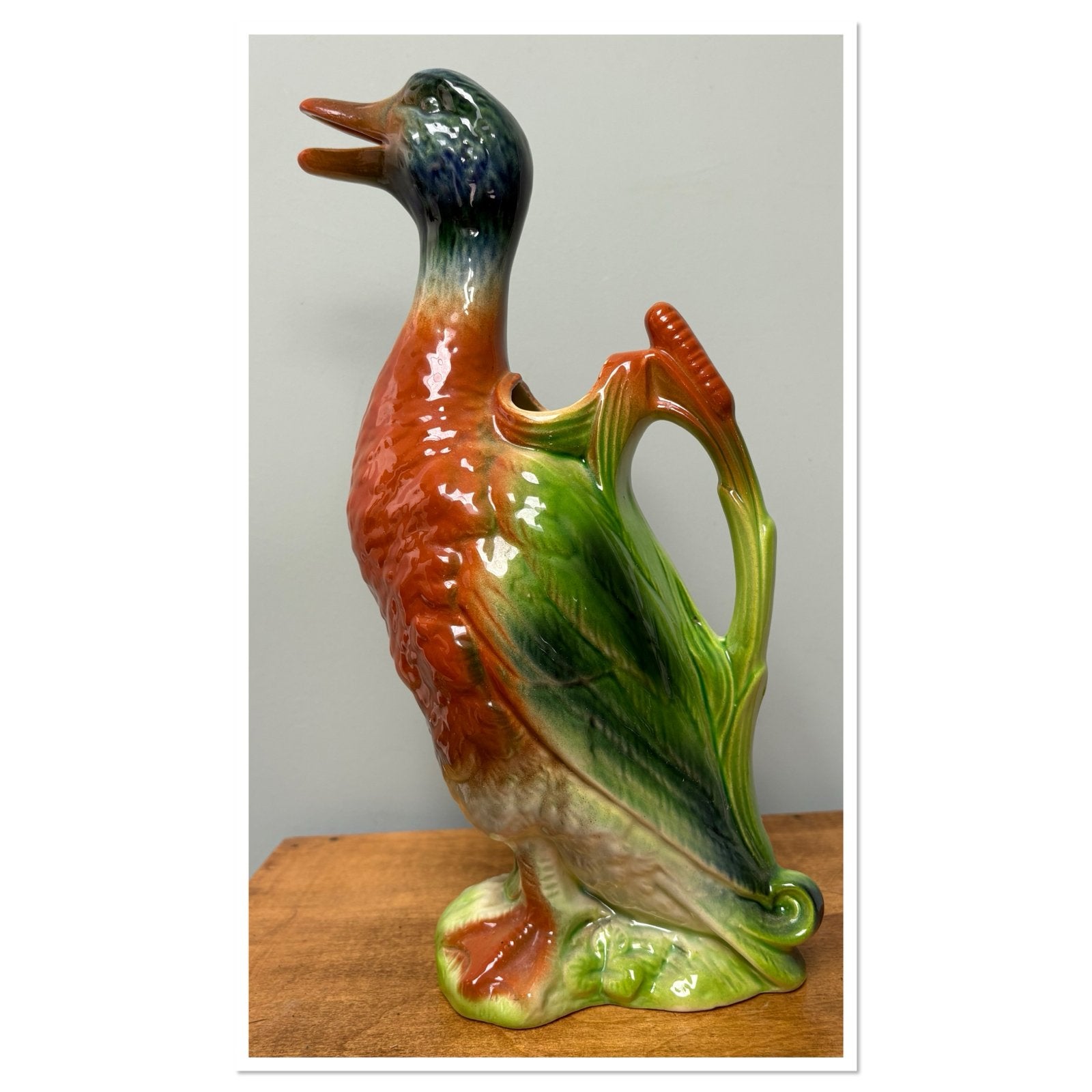 Vintage Saint Clément Eend Karaf, Antiek en Kunst, Ophalen
