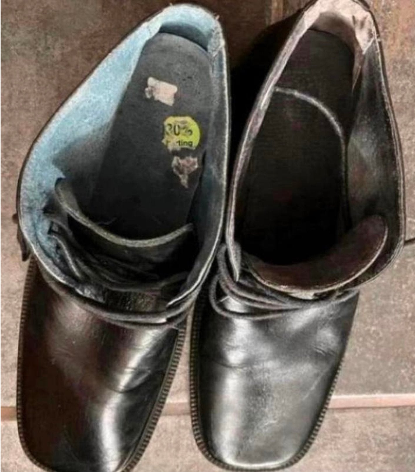NIEUWE leren herenschoenen, maat 43 …MOOI!, Zwart, Nieuw, Ophalen of Verzenden, Veterschoenen
