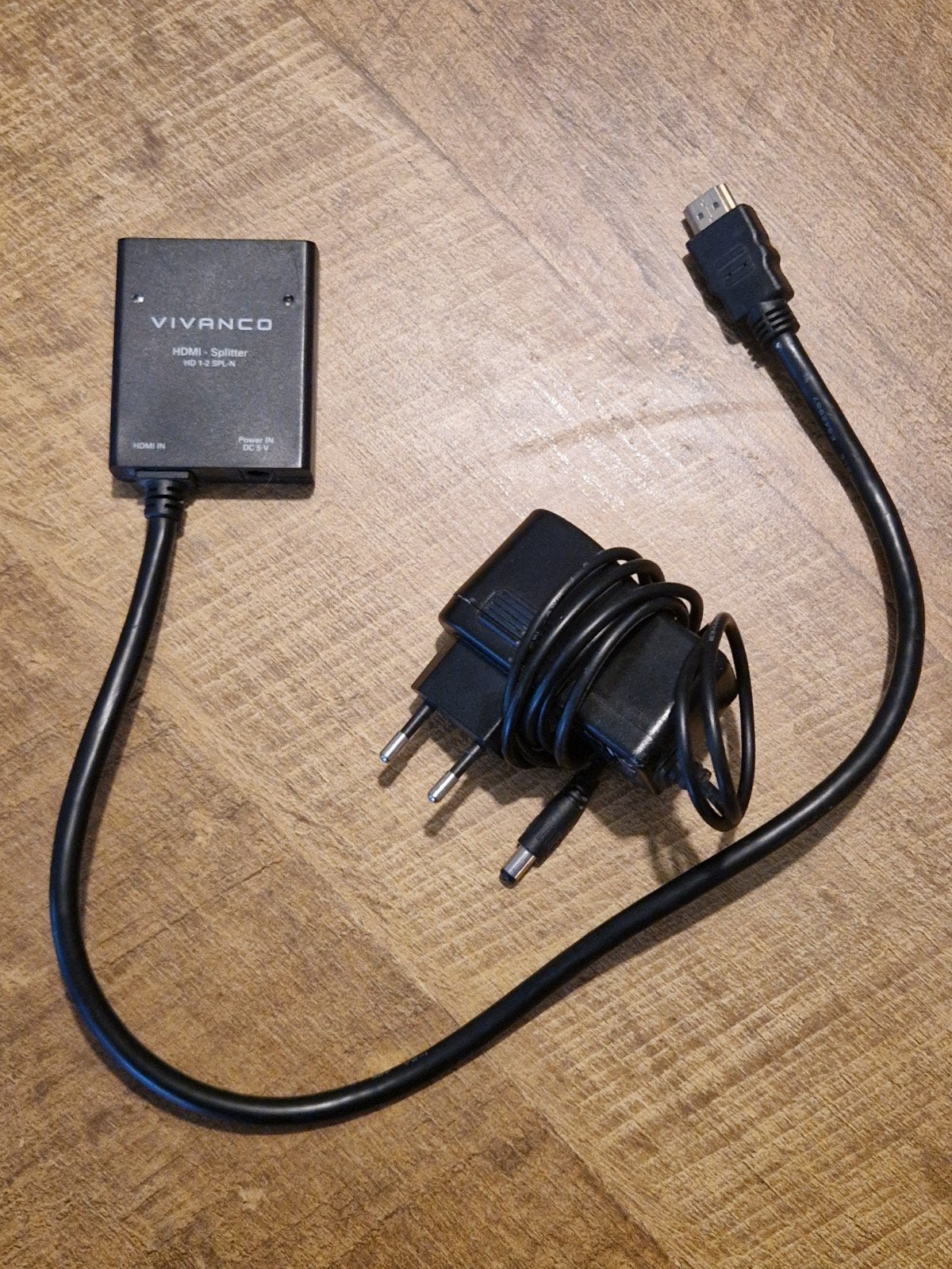 Vivanco HDMI-Splitter HD 1-2 SPL-N, Ophalen of Verzenden, Gebruikt, Minder dan 2 meter, Overige kabels