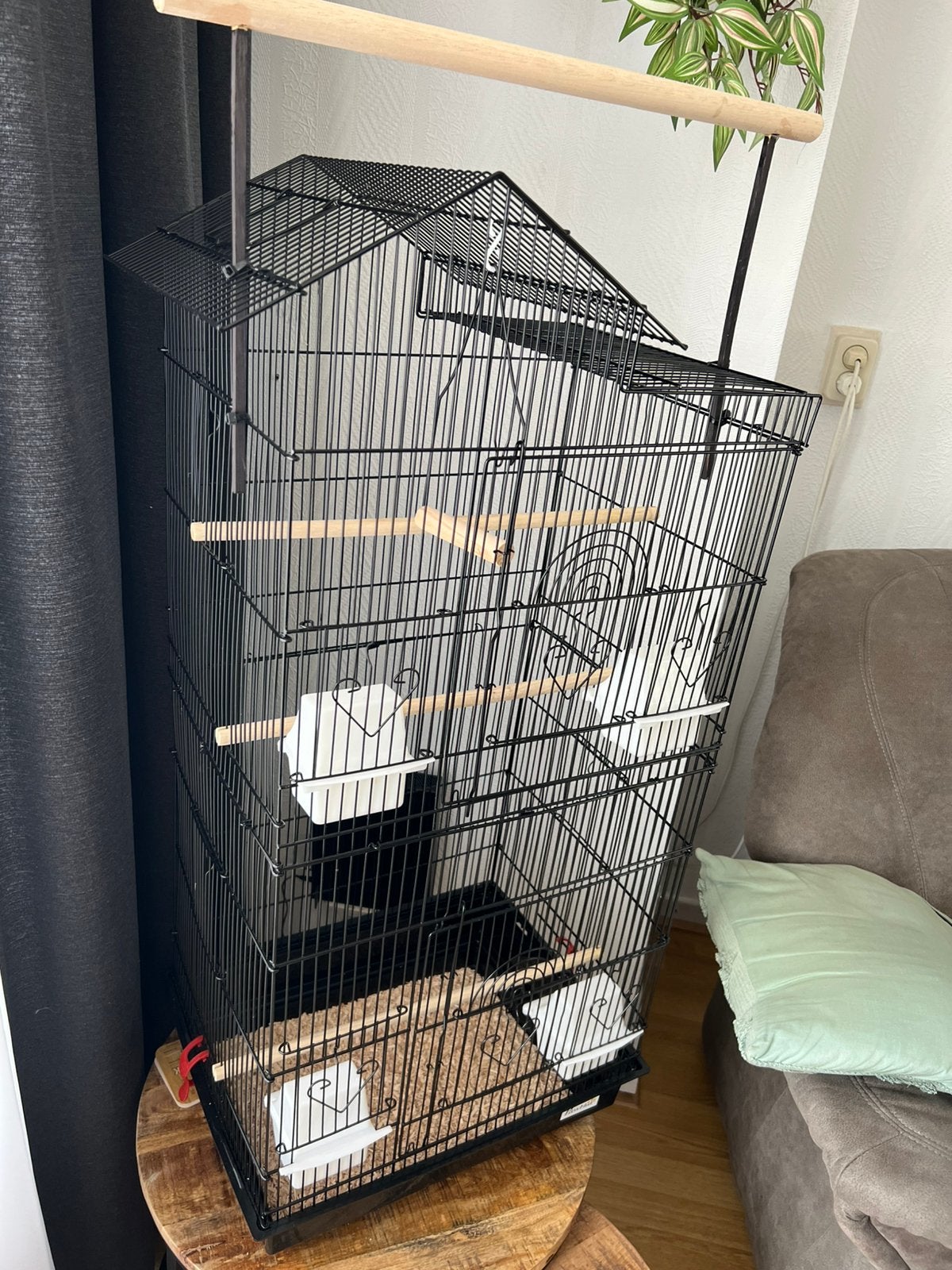 Vogel kooi te koop, Ophalen of Verzenden, Zo goed als nieuw, Metaal, Vogelkooi
