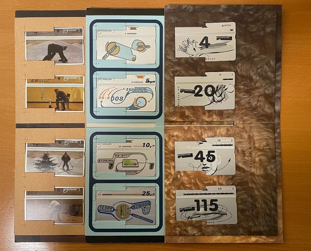 telefoon kaartjes (setjes), Verzamelen, Telefoonkaarten, Ophalen of Verzenden, Nederland