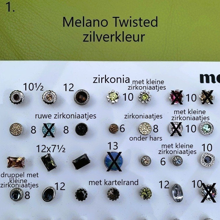 NIEUW:Melano TWISTED ZETTINGEN+Ringen+Armband+Ketting+Oorbel, IJzer of Staal, Nieuw, Ophalen of Verzenden, 17 tot 18