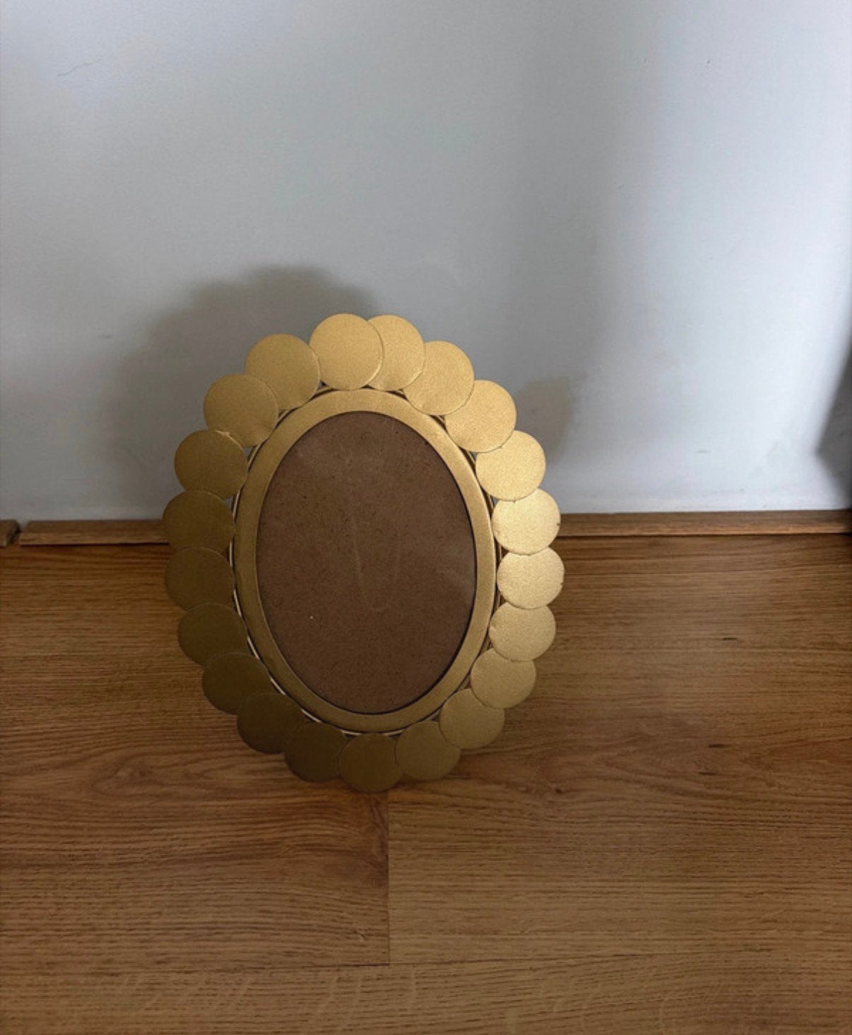 Mooi metalen fotolijstje van Mica Decorations 13x18 cm, Minder dan 50 cm, Rond, Ophalen of Verzenden, Zo goed als nieuw