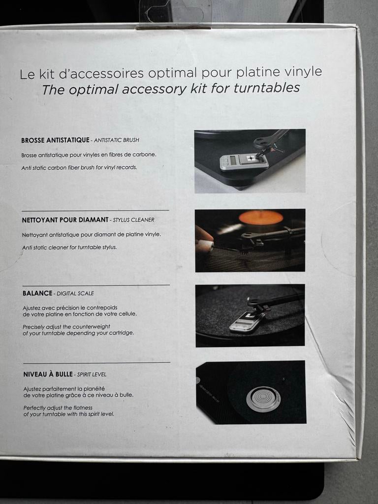 Elipson draaitafel accessoire kit, Audio, Tv en Foto, Ophalen of Verzenden, Nieuw, Platenspeler-onderdeel, Overige merken