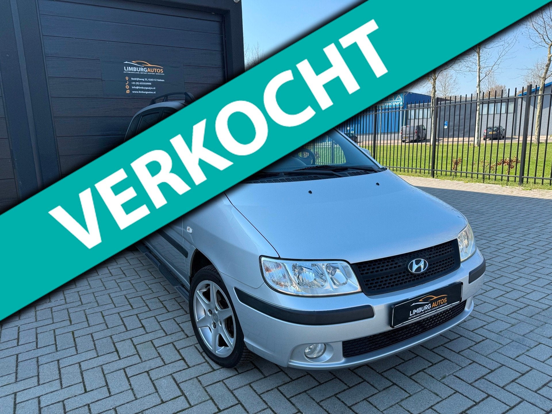 Hyundai Matrix 1.6i disegno Airco Elek Ramen Hoge instap Tre, Voorwielaandrijving, Matrix, Stof, Gebruikt