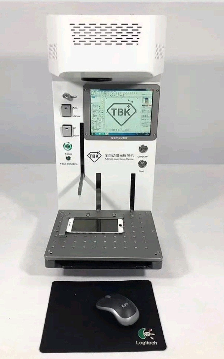 TBK-958A Automatische Laser Snijmachine + accessoires, Telecommunicatie, Mobiele telefoons | Apple iPhone, Ophalen, Zo goed als nieuw