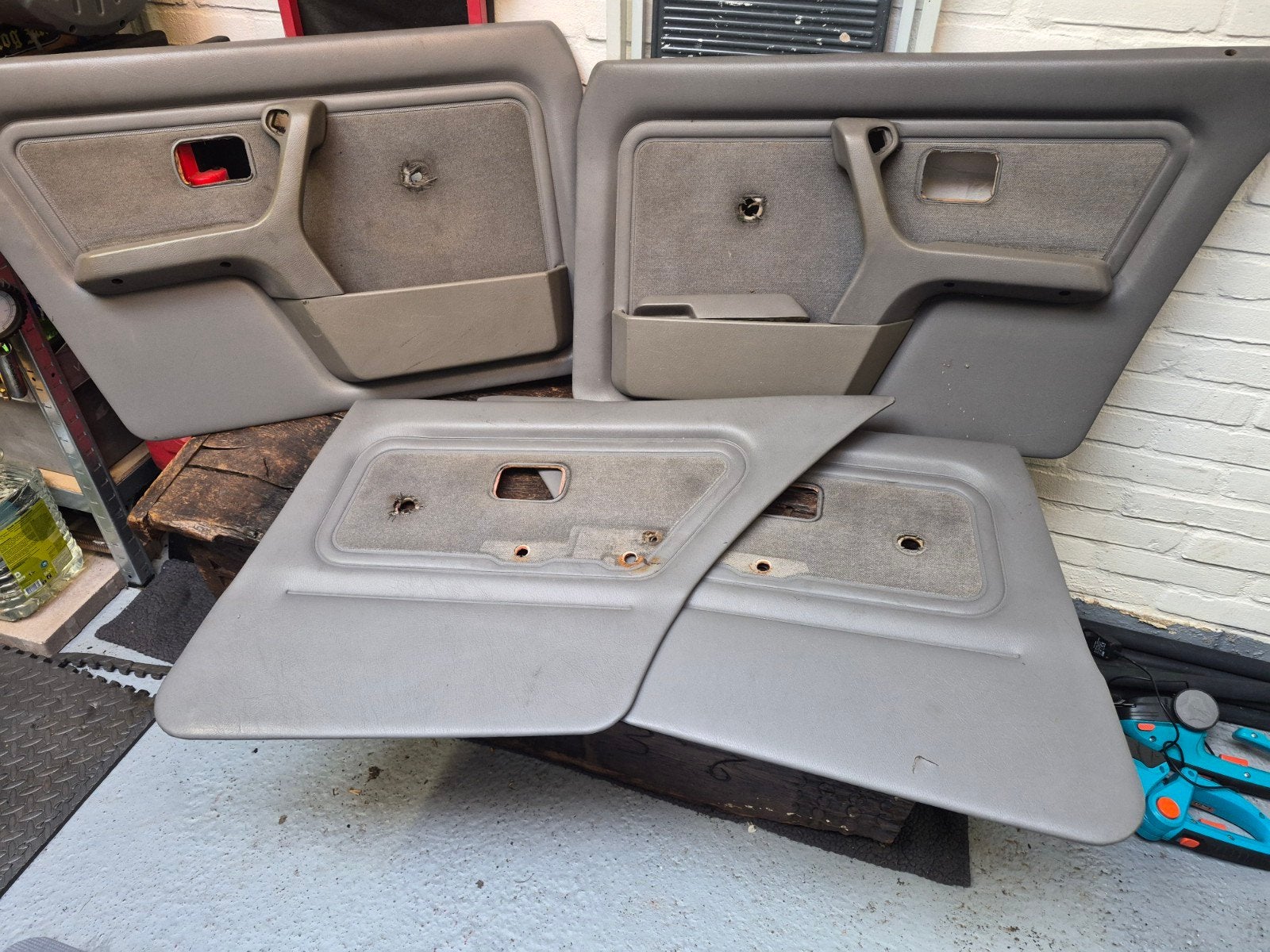 E30 4 deurs en touring deurkaarten, Auto-onderdelen, Interieur en Bekleding, Ophalen