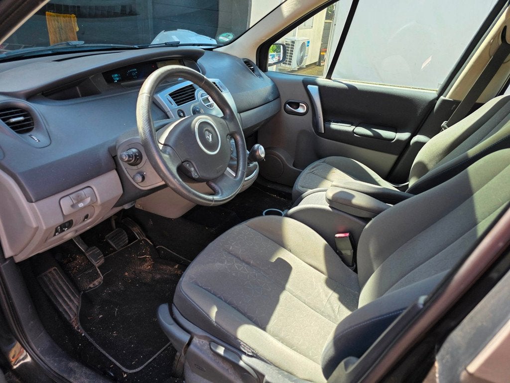 Renault Scénic 1.6-16V PANORAMA/airco/CRUISE, Gebruikt, 1295 kg, Zwart, Origineel Nederlands
