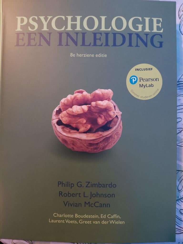 Psychologie, een inleiding (8e herziene editie), Boeken, Ophalen of Verzenden, Alpha, Nieuw, HBO