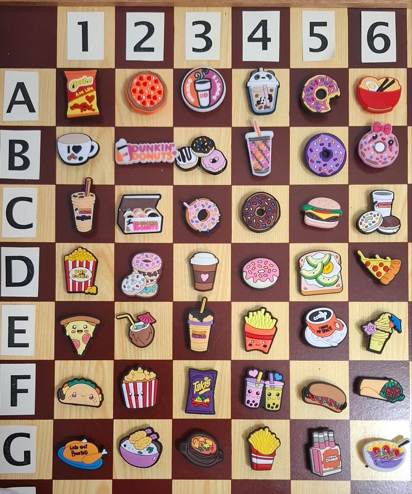 42: Eten, Drinken & Donuts Schoenbedels Charms voor de Crocs, Overige merken, Overige materialen, Nieuw, Ophalen of Verzenden