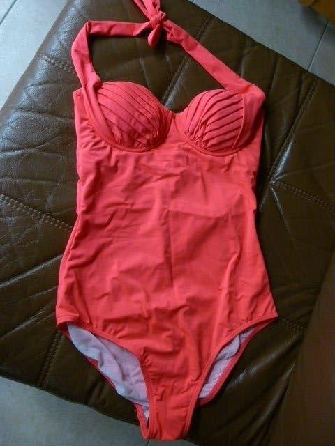 Roze badpak Beachwave maat 40 M, Beachwave, Verzenden, Nieuw, Badpak