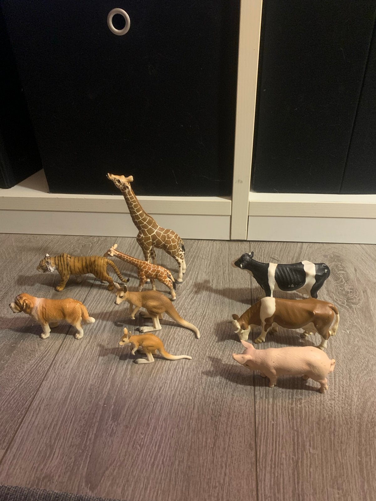 schleich boerderij en wilde dieren, Ophalen of Verzenden, Gebruikt