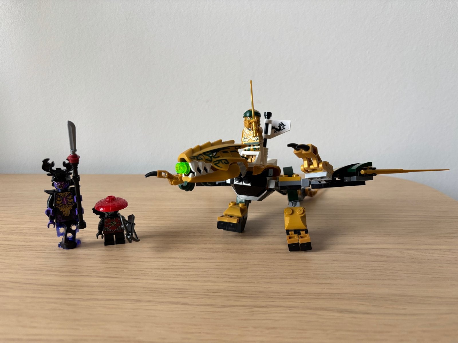 LEGO Ninjago 70666 De Gouden Draak compleet, Gebruikt, Lego, Ophalen of Verzenden, Compleet